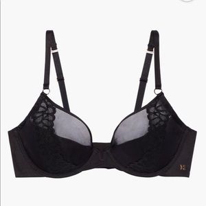 Savage Fenty Black Lacey Bra 40 D